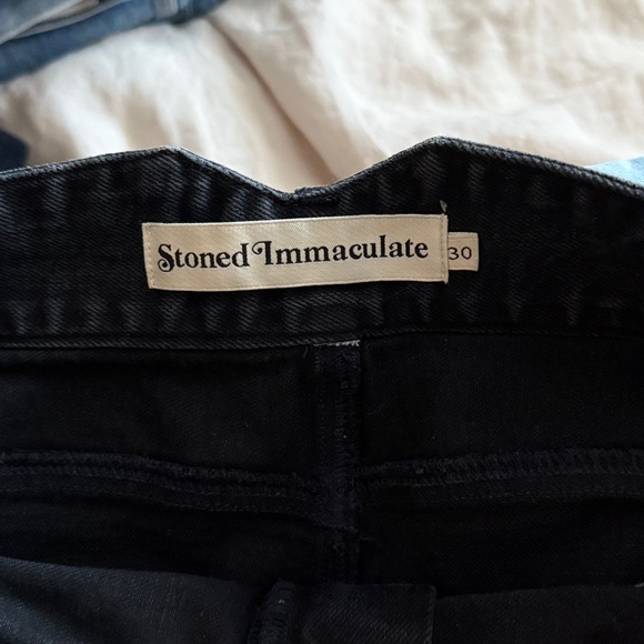 High Waisted Skinny jeans in Black - Picture 4 of 4